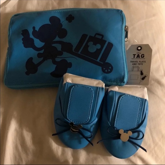 Disney travel flats and tote (small) - Picture 2 of 2